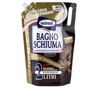 Milmil Bagno Schiuma, Fragranza Olio di Argan, Ricarica Universale Maxirisparmio, Dermatologicamente Testato pH 5.5 - 2000 ML