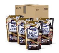 Milmil Bagnoschiuma, Argan Oil Fragrance, Ricarica Universale Maxi Risparmio 4 x 2000 ML