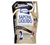 Milmil Sapone Liquido Argan e Miele in Busta Maxi Ricarica, 2000ml