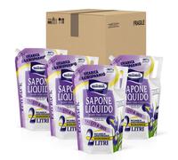 Milmil Sapone Liquido Fragranza Talco & Iris Ricarica Universale Maxirisparmio