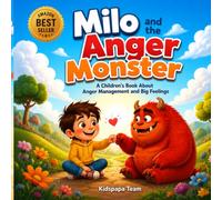 Milo and the Anger Monster: A Children's Book About Anger Management and Big Feelings, Ages 3-7