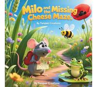 Milo and the Missing Cheese Maze: A fun adventure maze mystery for curious kids