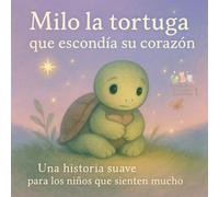 Milo la tortuga que escondía su corazón: Una historia suave para los niños que sienten mucho