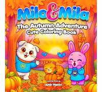 Milo & Mila: The Autumn Adventure - Cute Coloring Book