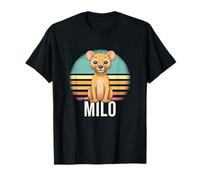 Milo - Nome Ragazzo Simpatico con Leone Carino Maglietta
