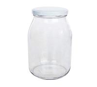 Milo srl Boccaccio Vaso Bottiglia Tappi in Vetro Barattolo per Conserve Alimenti Confettura E Marmellate con Tappo (PZ 24 BOCCACCIO 1KG)