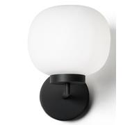 Miloox Bombo lampada da parete 1x40 W bianco-nero 1744.35