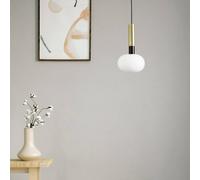 miloox by Sforzin Lampada a sospensione Mose, 1 luce, alta 25 cm oro miloox by Sforzin