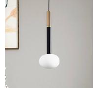 miloox by Sforzin Lampada a sospensione Mose, rame, altezza paralume 39 cm, a 1 luce, vetro miloox by Sforzin