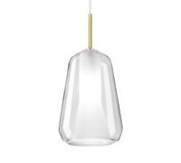 miloox by Sforzin Lampada sospensione X-Ray conica trasparente miloox by Sforzin