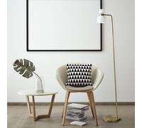 miloox by Sforzin Piantana Fifty ottone spazzolato miloox by Sforzin