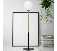 miloox by Sforzin Piantana Jugen, nero/oro, 1 luce miloox by Sforzin