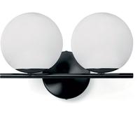 Miloox Jugen Black lampada da parete 2x40 W bianco-nero 1744.208