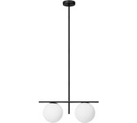 Miloox Jugen Black lampada da soffitto 2x40 W bianco-nero 1744.200