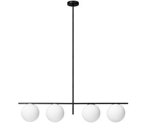 Miloox Jugen Black lampada da soffitto 4x40 W bianco-nero 1744.204
