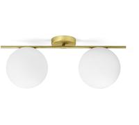 Miloox Jugen lampada da soffitto 2x40 W bianco-oro 1744.65