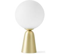 Miloox Lunar lampada da tavolo 1x40 W bianco-oro 1744.150