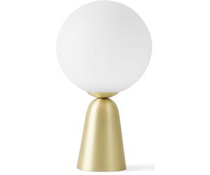 Miloox Lunar lampada da tavolo 1x40 W bianco-oro 1744.150