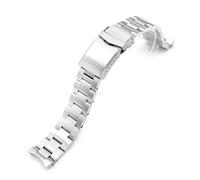 MiLTAT - Cinturino per orologio Super Boyer da 20mm per Seiko Alpinist SARB017 SBDC087 SBDC091, Taglia uomo, Rubino stellato