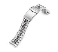 MiLTAT Cinturino per orologio Super-J Louis, in metallo, compatibile con Seiko SPB143 63Mas 40,5 mm