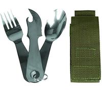 Miltec - Set di 3 posate per adulti, unisex, taglia unica