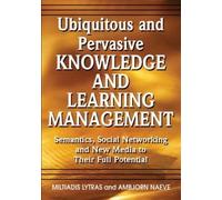 Miltiadis D. Ly Ubiquitous and Pervasive Knowledge and Learni (Copertina rigida)