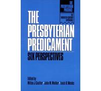 Milton J. Coalter The Presbyterian Predicament (Tascabile)