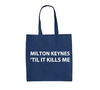 Milton Keynes 'Til It Kills Me - Borsa Tote IN Tela - Mk Team Love Ventola