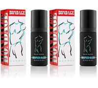 Milton-Lloyd Bondage Homme Eau De Toilette for Men, Spicy, Complex and Provocative, 50 ml (Confezione da 2)