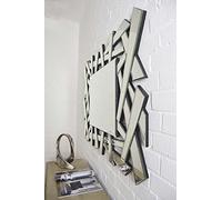 Milton Manor - Specchio veneziano moderno, multipezzo, 81 cm x 120 cm