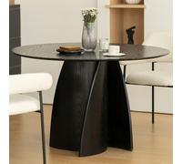 Milton & Oldbrook Tavolo da pranzo Kerava, Ø 120 cm, colore: Nero