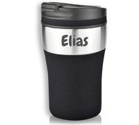 Milu® Tazza termica personalizzata con incisione - idea regalo per San Valentino Pasqua Festa del papà Festa della mamma Natale Regalo d'amore Compleanno Impiegato Donna e Uomo (210ml + incisione)
