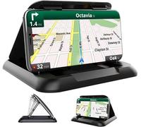 Milukon Supporto per cellulare, supporto girevole per cellulare per auto, supporto universale per telefono cellulare per auto, per da cruscotto con base adesiva