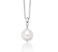 Miluna PCL6540B Women's Necklace - 925 Silver with White Baroque Pearl