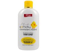Milva, bambini shampoo con camomilla per capelli e corpo, 200 ml