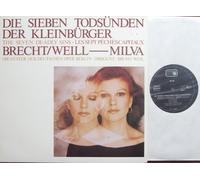 Milva - Die sieben Todsünden der Kleinbürger / Vinyl record [Vinyl-LP]