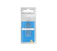 MILWARD - Aghi da cucito a mano, colore: argento, n. 18-24