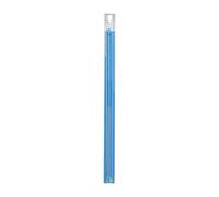 Milward - Ferri da maglia a punta singola, 40 cm, colore: grigio argento, 2 mm