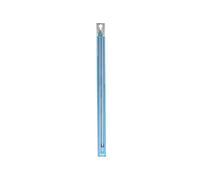 Milward - Ferri da maglia a punta singola, 40 cm, colore: grigio argento, 4,5 mm