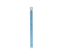 Milward - Ferri da maglia a punta singola, 40 cm, colore: grigio argento, 4 mm