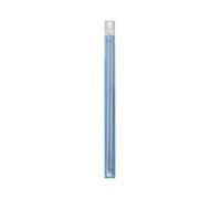 Milward - Ferri da maglia a punta singola, 40 cm, colore: grigio argento, 5 mm
