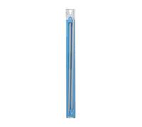 Milward - Ferri da maglia a punta singola, 40 cm, colore: grigio argento, 7 mm