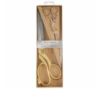 Milward Scissors Gift Premium-Set Sartoria e Forbici da Ricamo, Oro, 25.5cm and 11.5cm, 2 unità