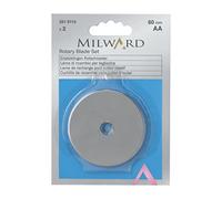 Milward - Set di 2 Lame di Ricambio per taglierina, Diametro 60 mm