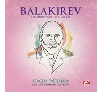 Mily Balakirev SYMPHONY NO. 1 IN C MAJOR (CD)