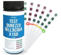 MILYTEC® Test Durezza Acqua x150 - Kit Controllo Acqua Piscina e Rubinetto - Analisi Potabilità Domestica - Tester per Metalli Pesanti e Calcare - Misuratore Durezza per Addolcitori e Filtri