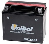 MIM Distribution Batteria Moto Scooter UNIBAT No YUASA CBTX12-BS
