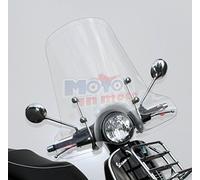 MIM Distribution Parabrezza Alto Trasparente con Serigrafia per Vespa GT GTS 125 250 300
