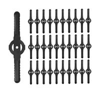 Mimdixy 30 Lame di Ricambio per Testina di Taglio per decespugliatore, Lame in plastica per tagliaerba, Accessori per Tosaerba da Giardino