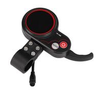 Mimdixy Acceleratore a pollice elettrico con display, display TF 100 Pannello display elettrico 48V Acceleratore a pollice per scooter Strumento di comunicazione a 6 pin per controller